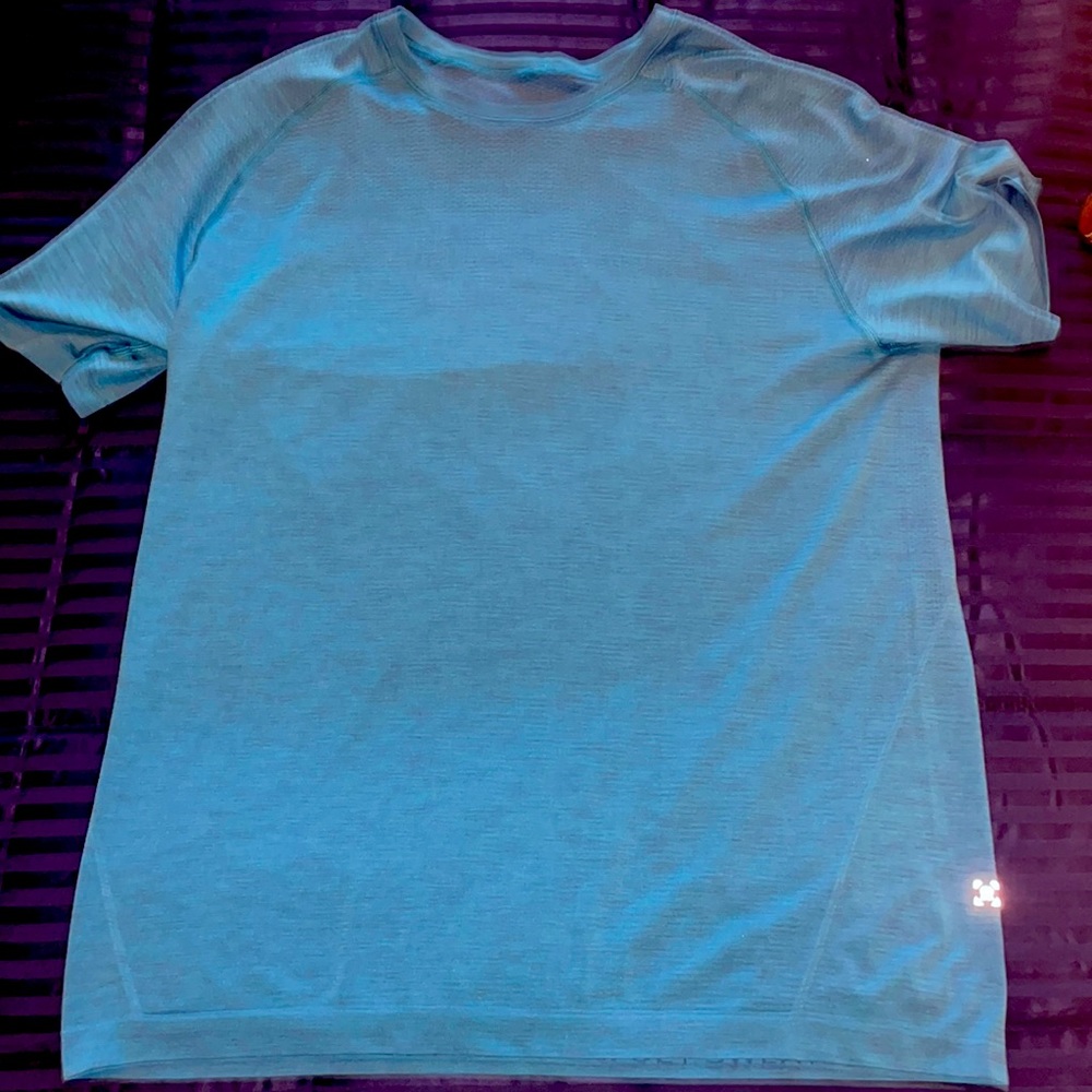 Blue Lululemon shirt